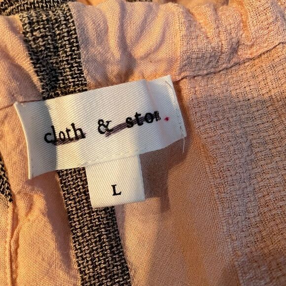 New Clith & Stone Hermia Halter maxi dress size L - Picture 9 of 9